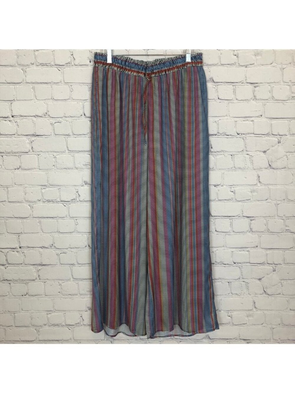 Summersalt The Perfect Palazzo Pants Size L Modern Stripe